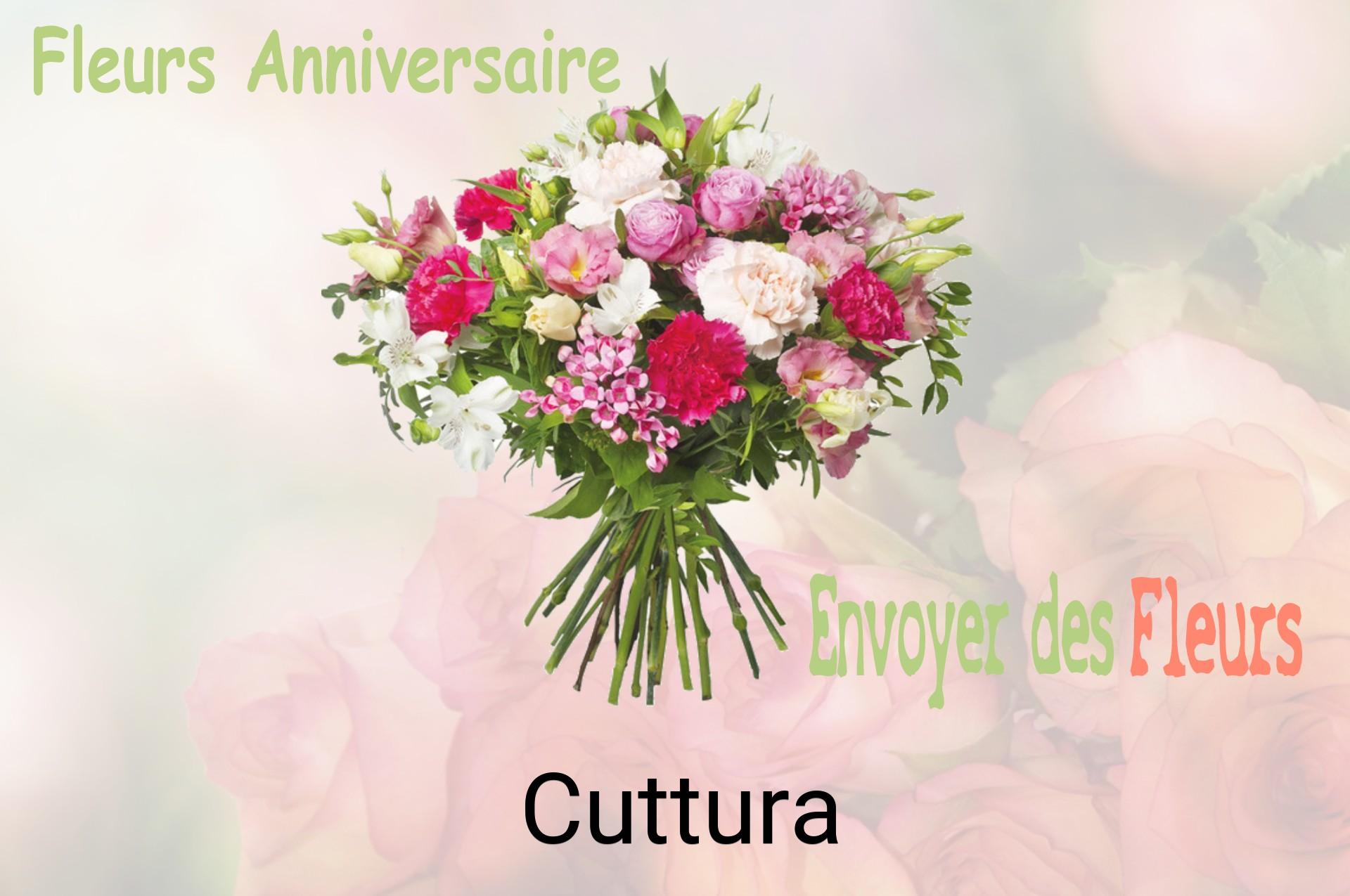 Bouquet de fleurs d’anniversaire livré à Cuttura